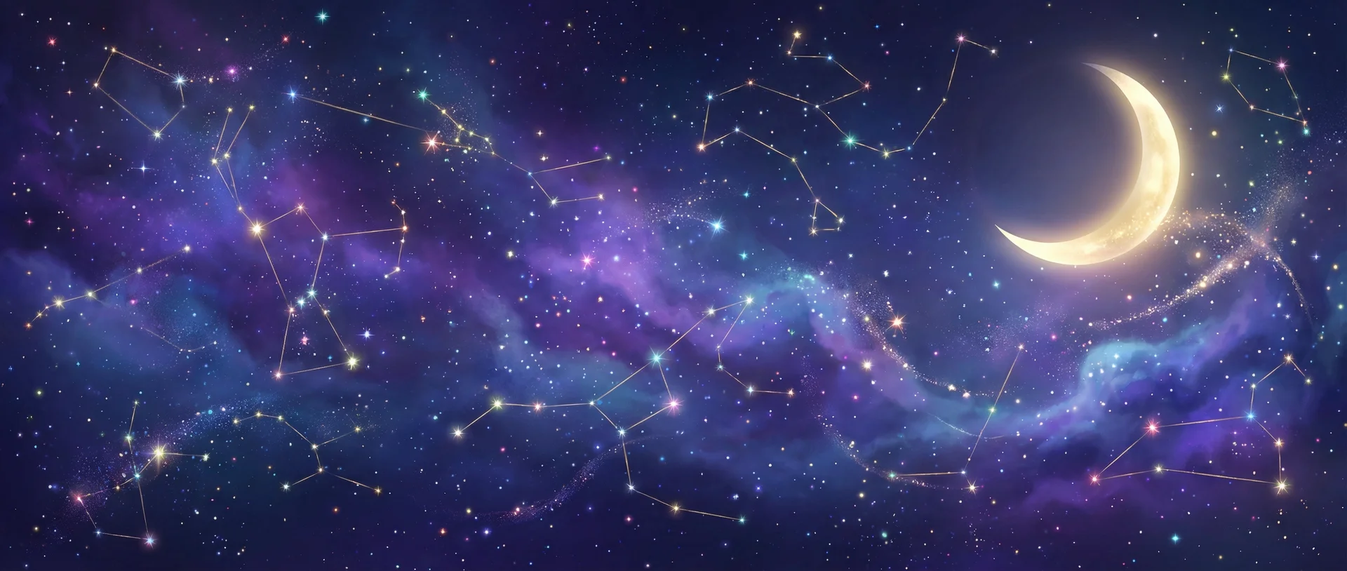 星空背景 - 董文华的丈夫 | 每日星座运势与塔罗占卜